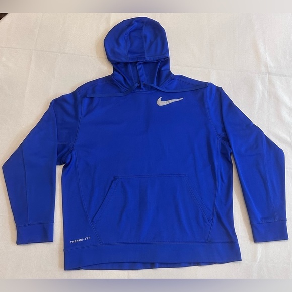 NIKE Men’s Therma-Fit Hoodie Sweatshirt, Size Medium. - Picture 1 of 6